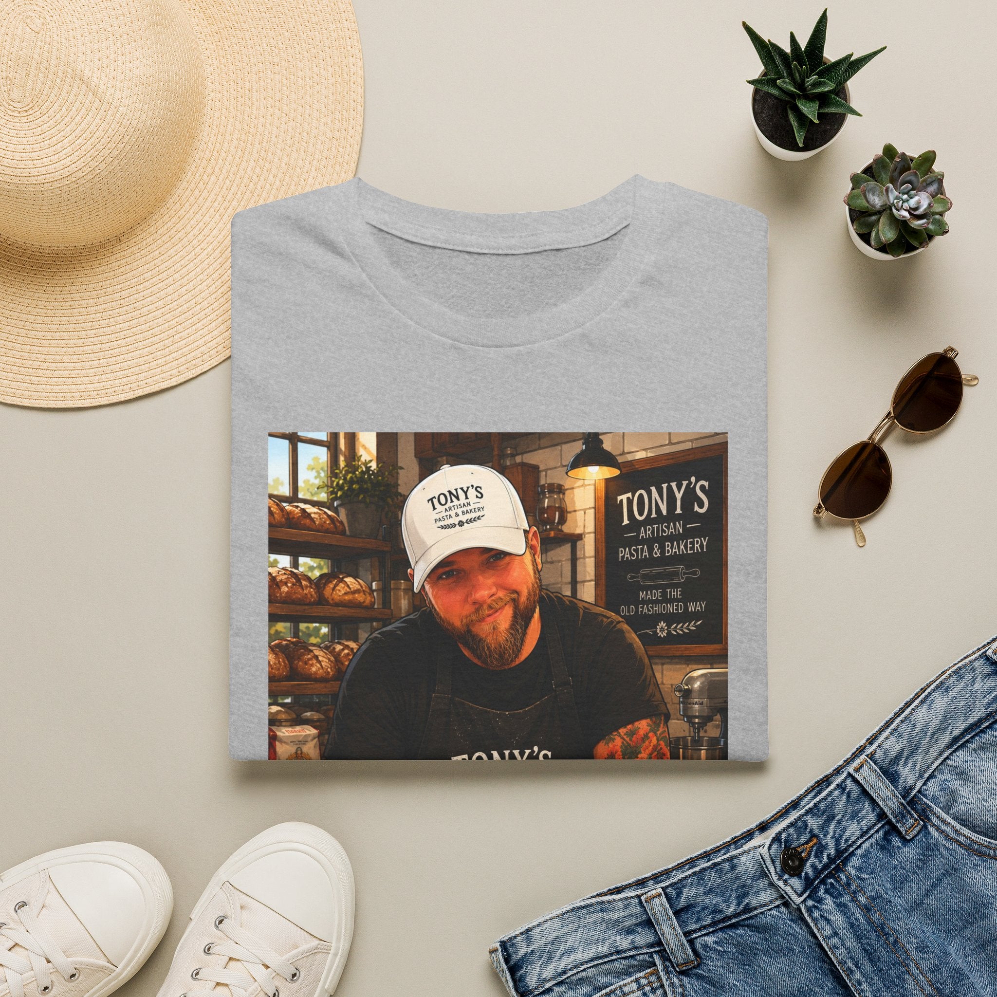 T-Shirt — Tony's Bakery Photo Crew Tee
