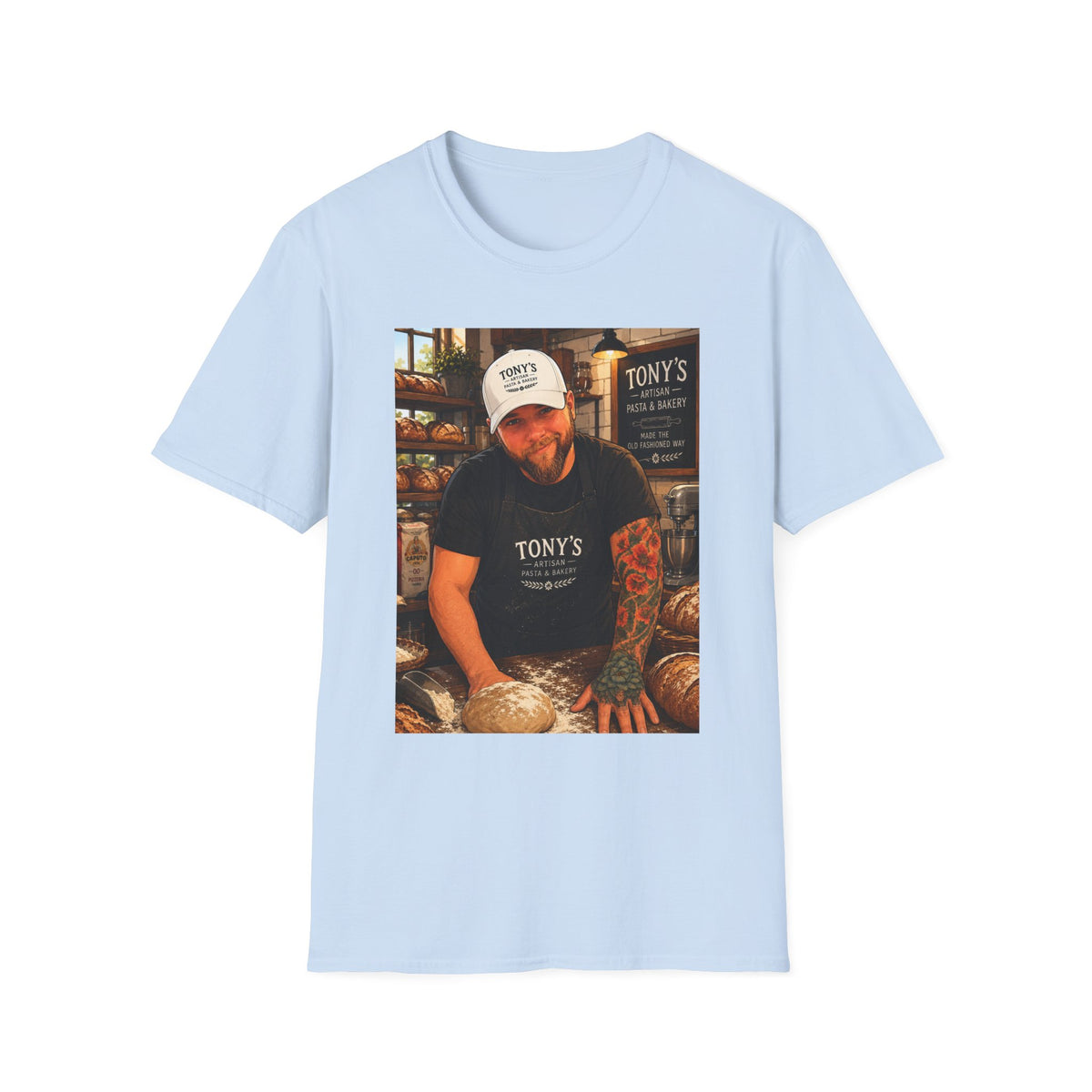 T-Shirt — Tony's Bakery Photo Crew Tee