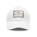 Dad Hat — Vintage Tony's Leather Patch Baseball Cap