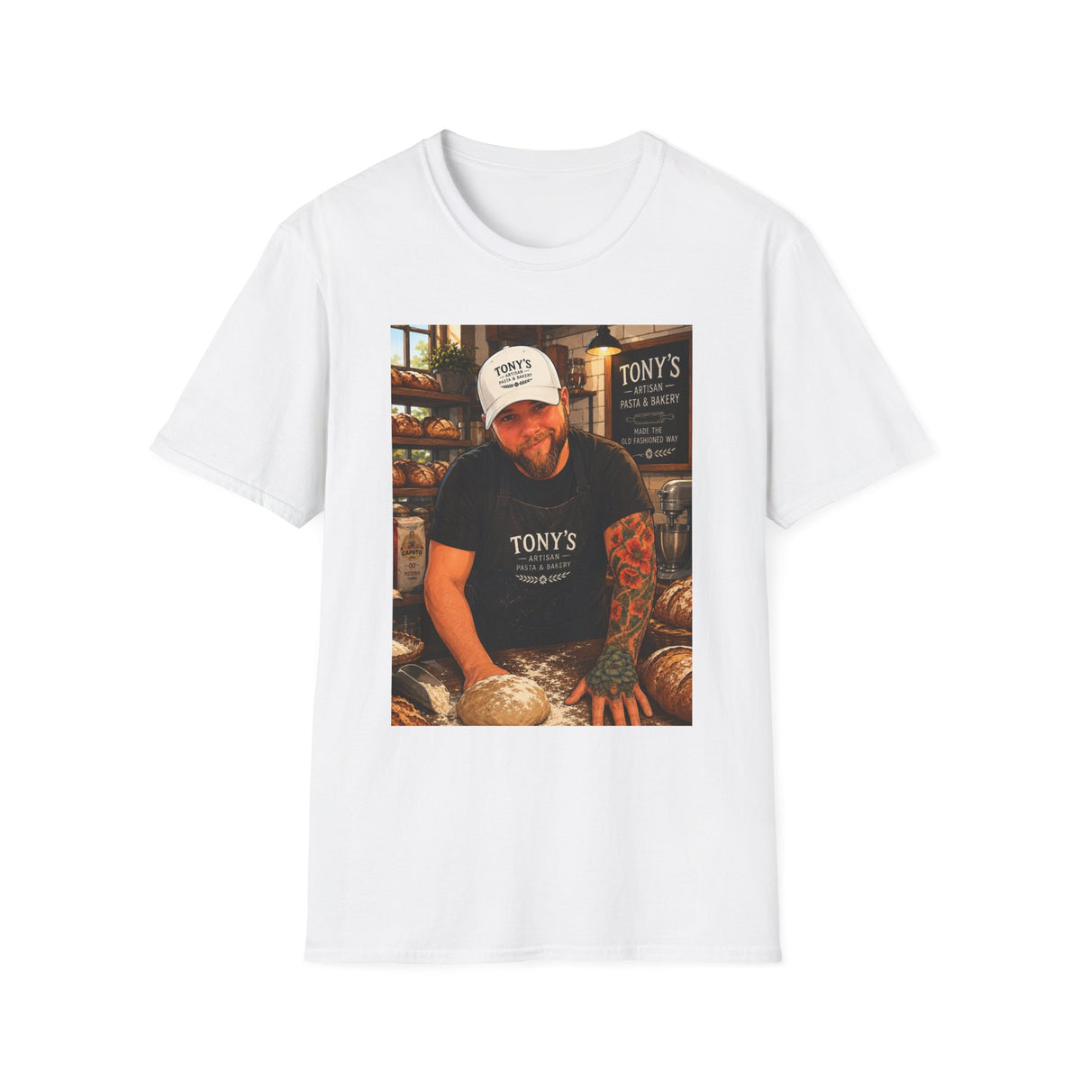 T-Shirt — Tony's Bakery Photo Crew Tee