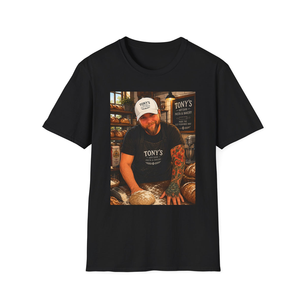 T-Shirt — Tony's Bakery Photo Crew Tee